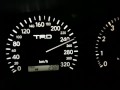 Jzx100 top speed run 0260 km