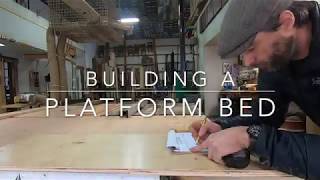 Build a platform bed time lapse - part 1