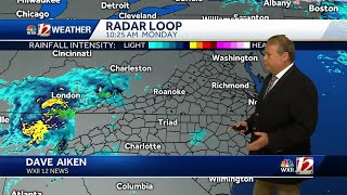 WATCH: Severe storms capable of heavy rain, gusty winds possible Monday
