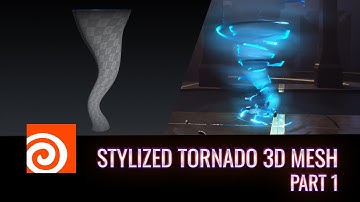 Stylized Tornado VFX 3D Mesh - Houdini Part 1