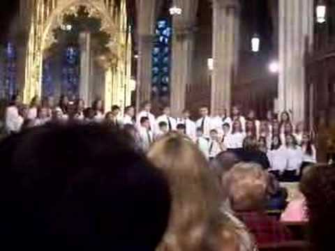 Holy Cross Chorus at St. Patrick's - Dona Nobis Pacem