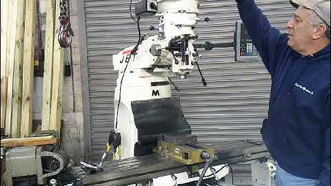 9” x 49” Jet Variable Speed Vertical Milling Machine, Model JTM-4VS, Michael Fine Machinery