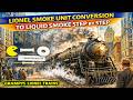 LIONEL SMOKE UNIT CONVERSION TO LIQUID SMOKE STEP BY STEP