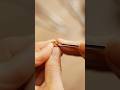 Handcrafting an elegant wooden hairpin using traditional Chinese dougong structure#wood #diy #craft