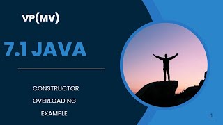Constructor overloading example || Constructor overloading in java