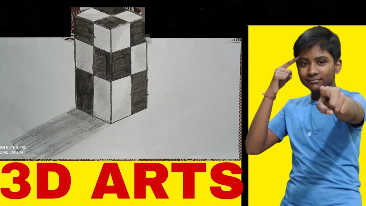 #Omkar_#3DARTS How to make 3D Art ? - YouTube