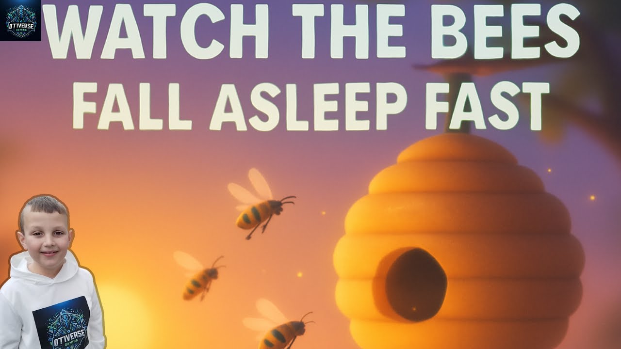 Watch Bees Return to the Hive – Fall Asleep Fast with Calming Sounds