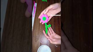 clay flower#artandcraft #creativehands#handmadeart #craftideas#craftreels #viralcraft #trendingcraft