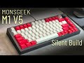 Monsgeek M1 V5 Silent Build with AKKO Fairy Silents: Commission Build | Typing Test Sound Test