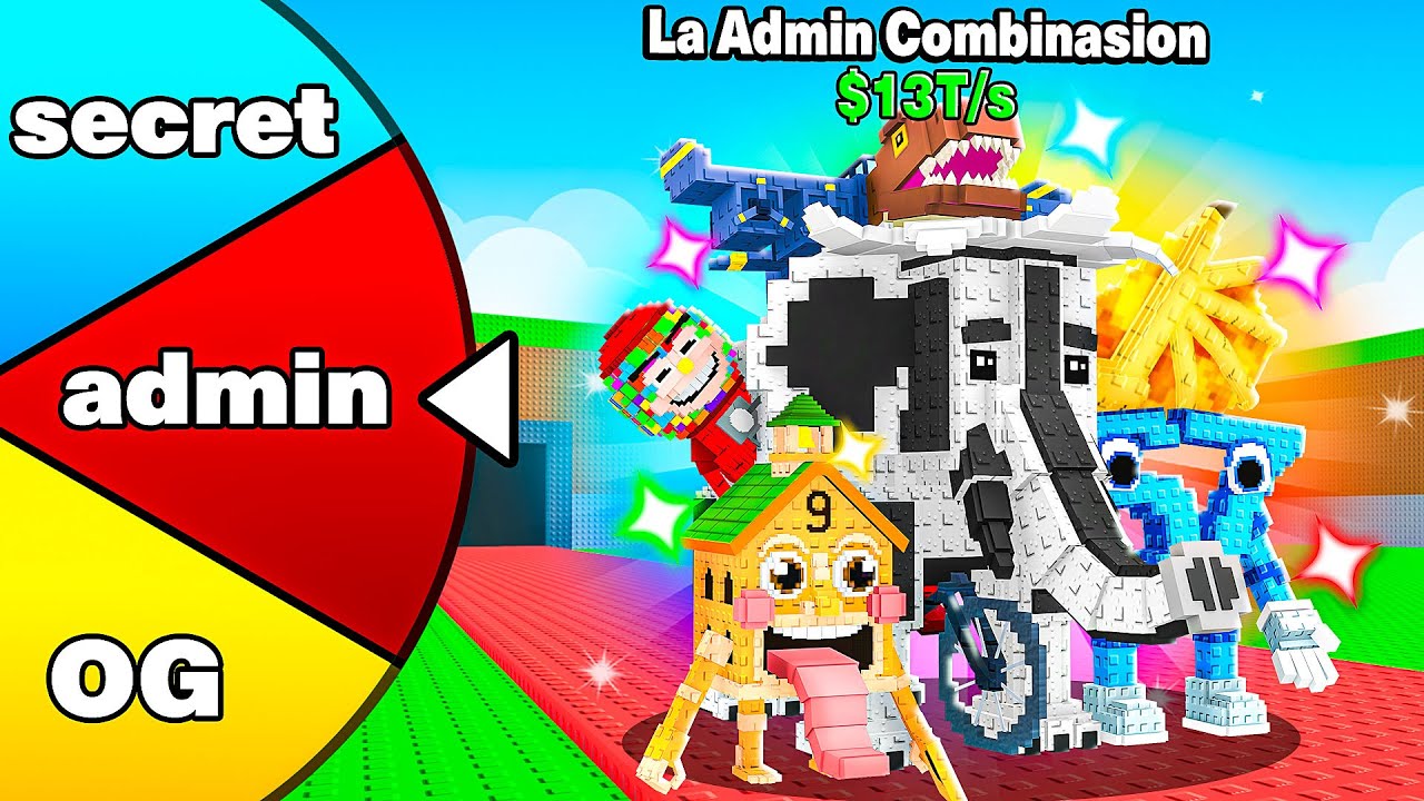 $0 to $100 TRILLION but ADMIN WHEEL Picks My Brainrot!