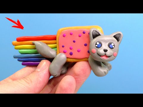 Making NYAN CAT with Clay