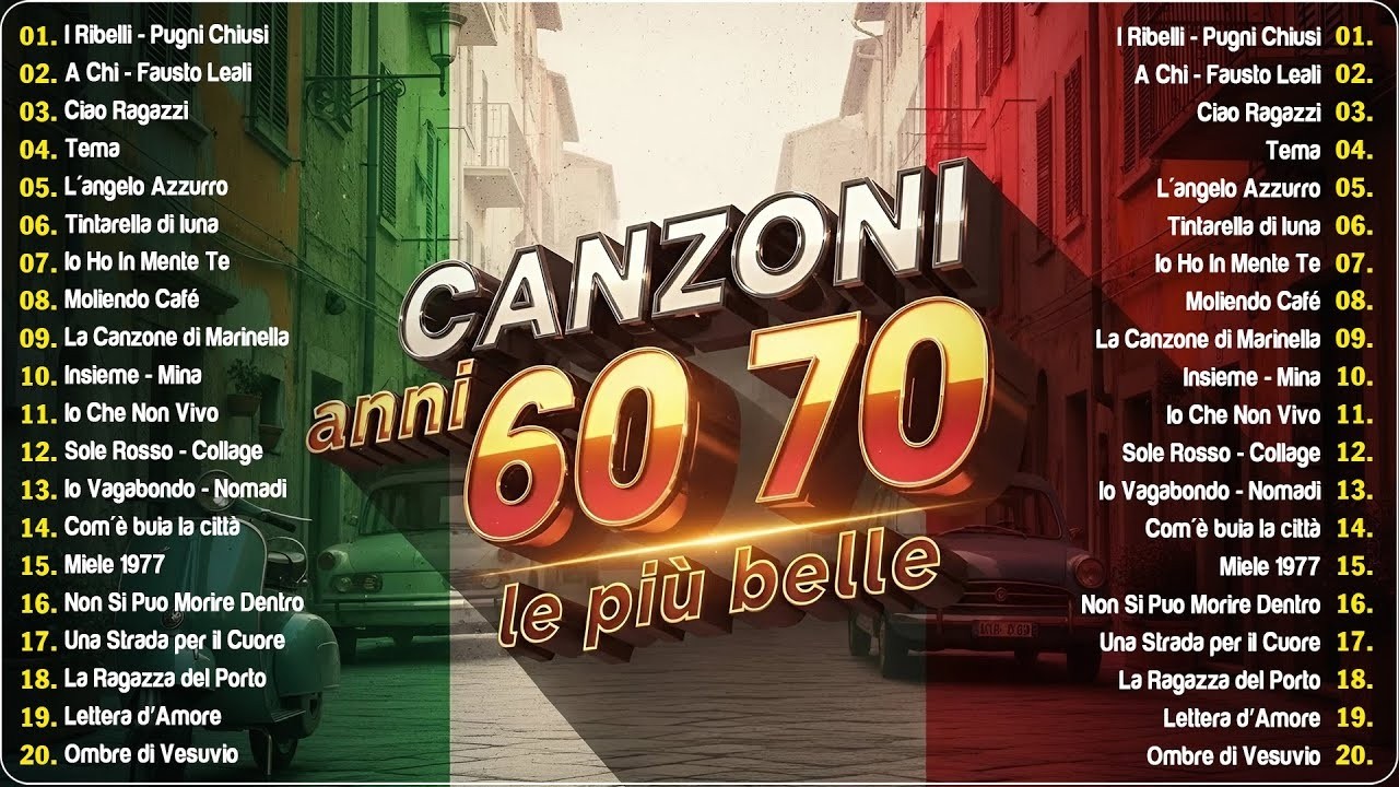 Le più belle Canzoni Italiane degli Anni 60 70 80📀Umberto Tozzi, Adriano Celentano, Ricchi e Poveri