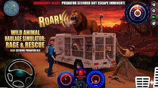 🐅 Wild Animal Transport Truck 2026 🚛 Dangerous Offroad Cargo Delivery Missions Android Gameplay