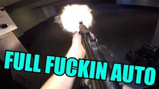 full fuckin auto machine gun madness