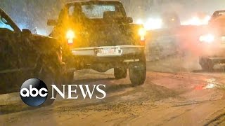 Winter Storm Creates Icy Conditions Across Several States