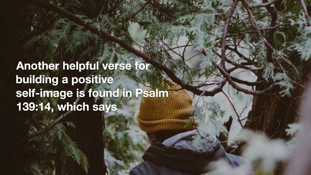 Building a Positive Self Image through the Bible