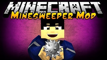 Minecraft Mod Showcase: MINESWEEPER MOD! - MINE DETECTOR  & MORE!