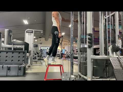 Single Leg Cable Glute Step Up