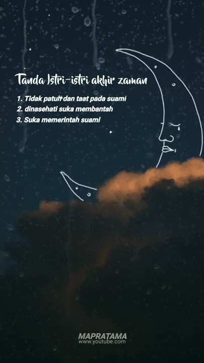 Story wa @ Albi nadak backsound sholawat || Tanda-tanda istri akhir zaman
