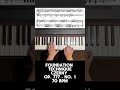 Czerny Op. 777 No. 1 • 70 BPM • Foundation Technique