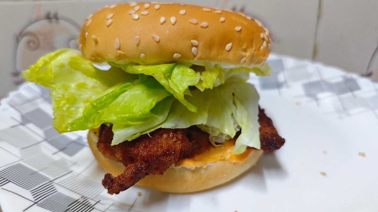 Zinger burger recipe 