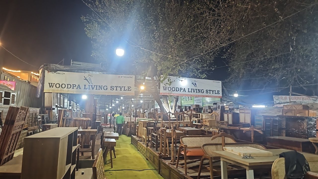 (Woodpa living style) Sikanderpur furniture market Gurgaon Haryana wholesale Contact: 78274 86129 