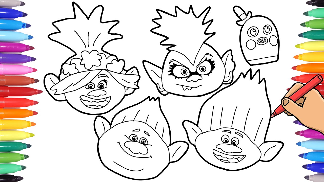 Troll Face Coloring Page