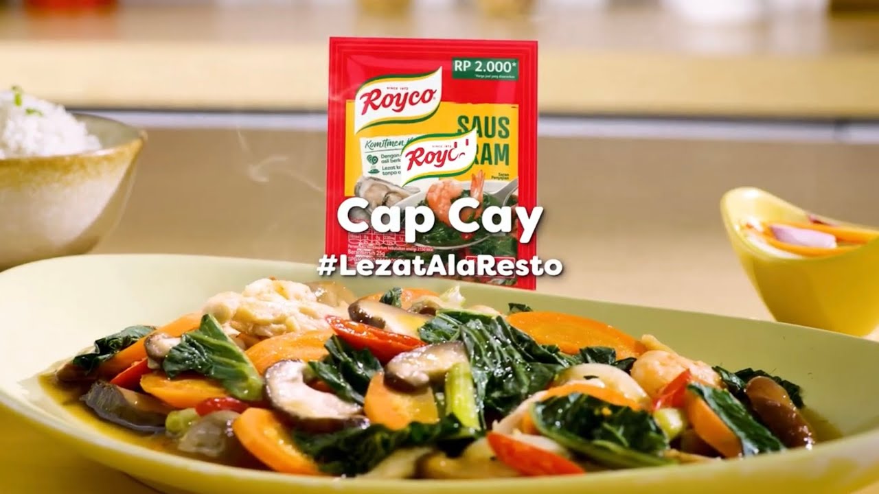 RESEP CAPCAY NIKMAT ALA RESTORAN MODAL ROYCO SAUS TIRAM