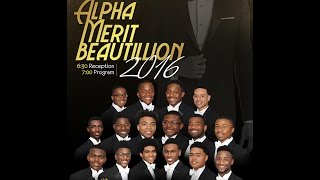 Alpha Merit Beautillion Gala 2016