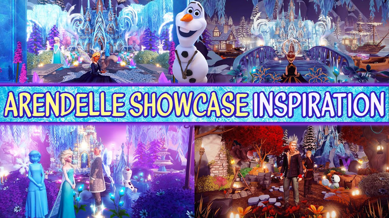 Arendelle Showcase Dreamsnap Inspiration in Disney Dreamlight Valley. These Photos Gave Me CHILLS!