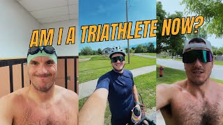 Am I a triathlete now? | Brick + Swim Workout