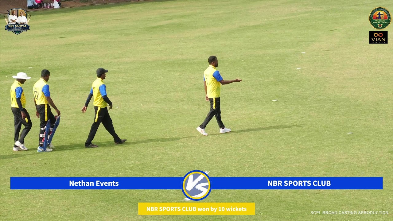 NETHAN EVENTS vs NBR SPORTS CLUB