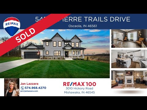 54509 Pierre Trails Drive, Osceola, IN home video tour
