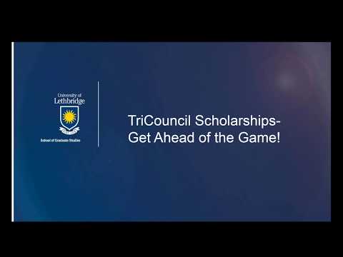 TriCouncil Scholarships — Get Ahead of the Game!