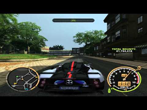 NFS Most Wanted 2011 HD Zonda Ferrari Audi