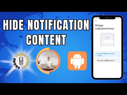 How to Hide Sender Name in Whatsapp Notification on Android