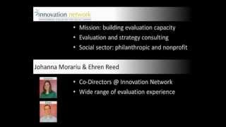 Portfolio Evaluation vs. Grant Evaluation - February 22, 2012 (Part 1 of Evaluation mini-series)