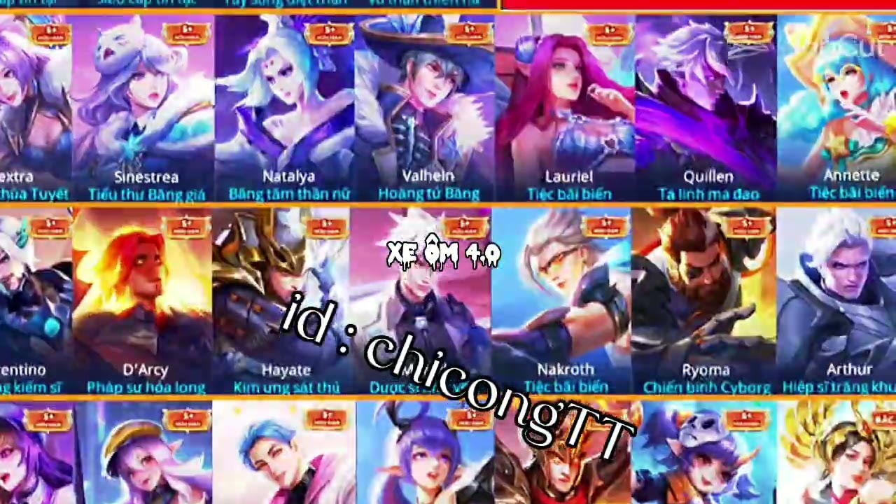 tặng acc liên quân có nakroth thứ nguyên vệ thần mới nhất 2022 #tangnicklienquan #lienquanmobile