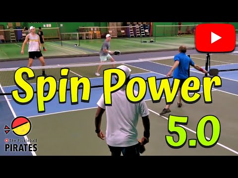 Curving Pickleball in 5.0 Men's Doubles
