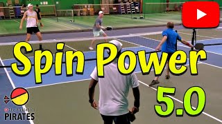 Curving Pickleball in 5.0 Men's Doubles