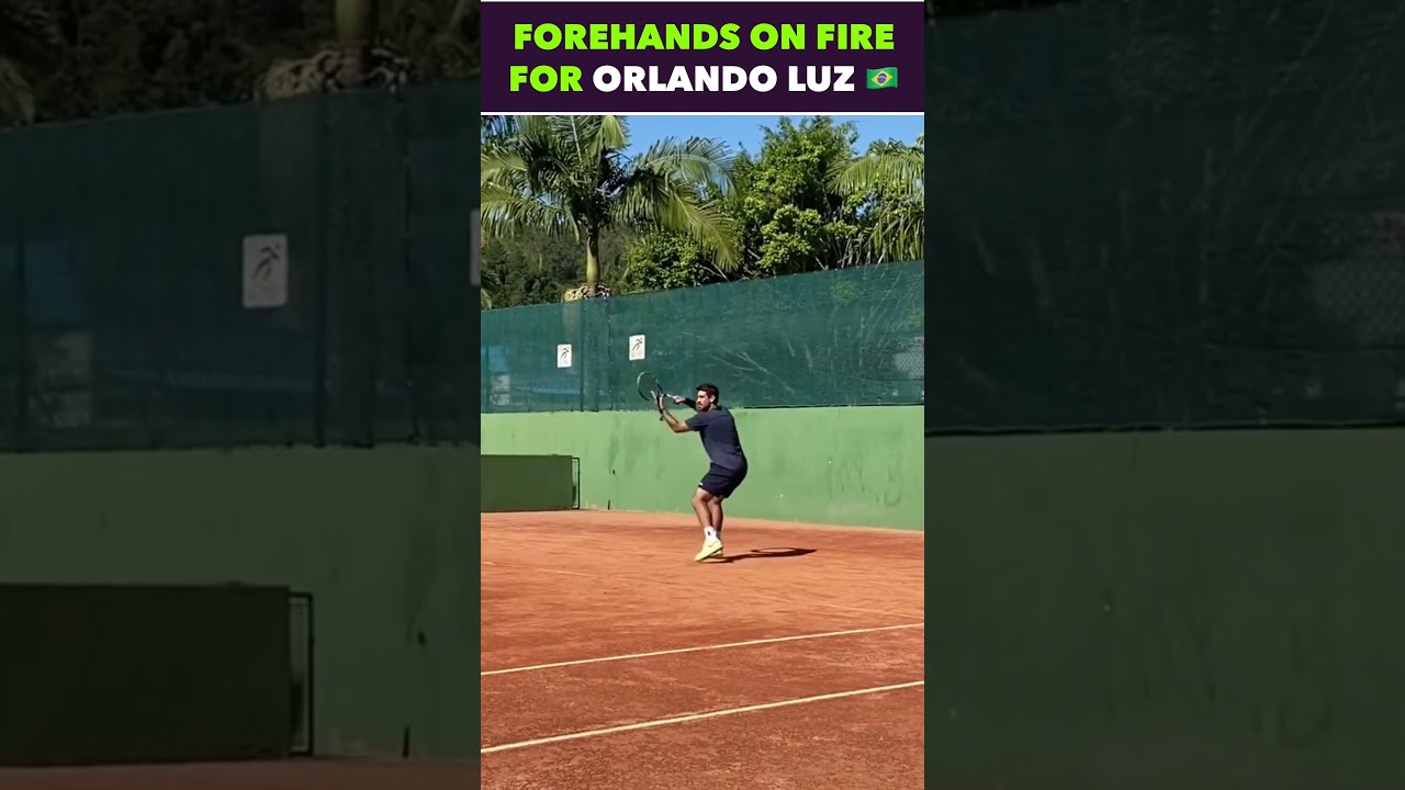 ORLANDO LUZ FOREHANDS ON FIRE 