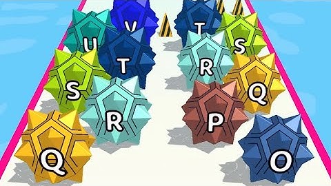 A-Z RUN GAME 🔴🌟- All Levels Gameplay Walkthrough Android, iOS v.18