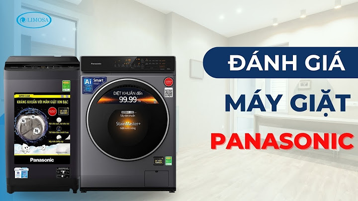 Các lỗi thường gặp ở máy giặt panasonic