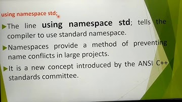 Sample C++ program with explanation in Tamil, Part 10, Chapter 9, Unit 3, A. Jaya Mabel Rani.