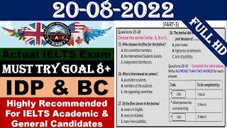 Ielts Listening Practice Test With Answers  Ielts Listening Actual Test 2022  20082022