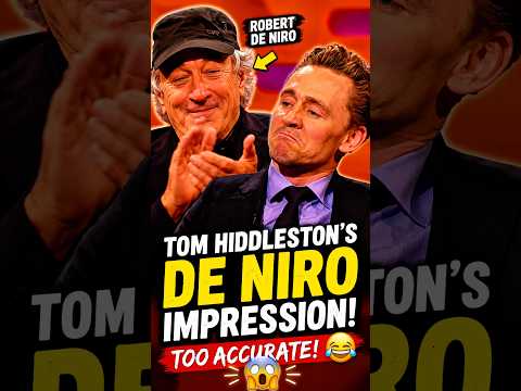 Tom Hiddleston’s Robert De Niro Impression Was TOO Accurate! 😂