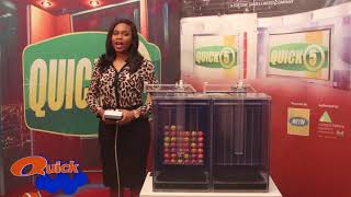 QUICK 5 EVENING DRAW RESULT FOR 12TH OF JULY 2018!!!