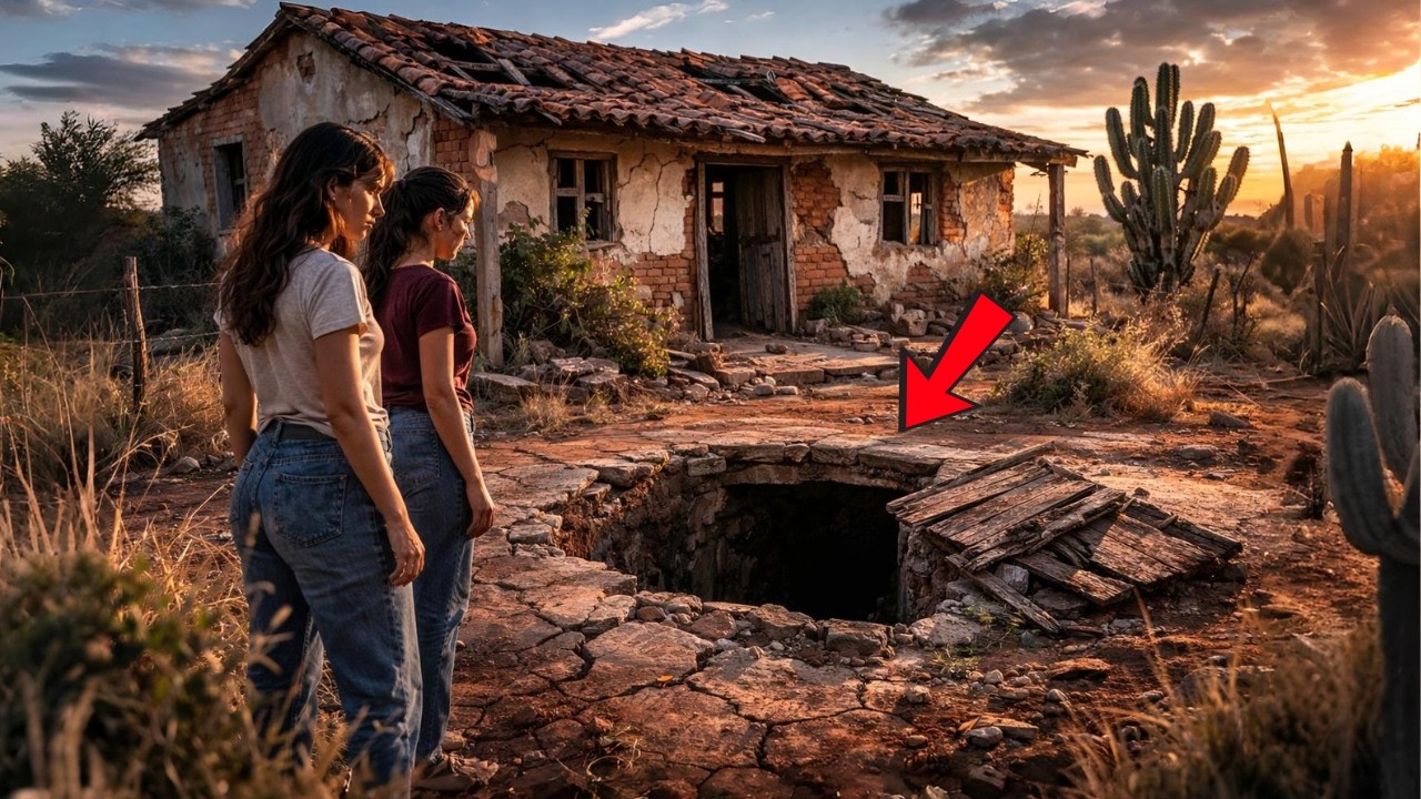 ABANDONADAS  pelos PAIS, minha irmã e eu descobrimos uma passagem escondida na FAZENDA FALIDA E...