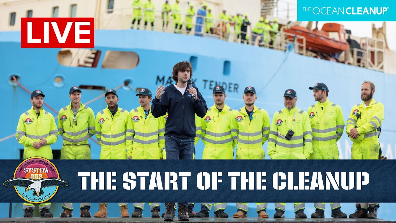 A Great day for the Oceans: System 002 Proof of Technology Press Conference | The Ocean Cleanup