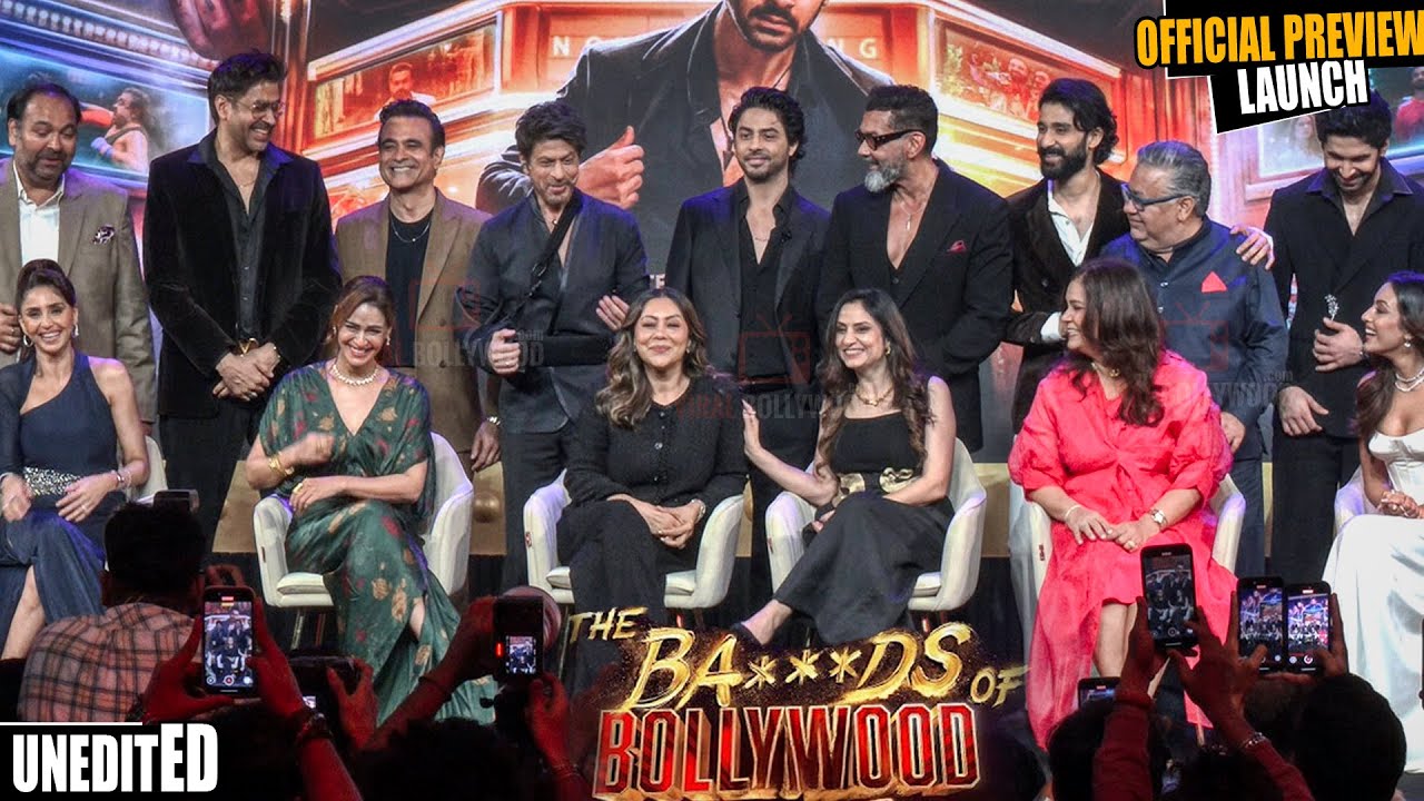 UNCUT | The Ba***ds Of Bollywood | Preview Event | Shahrukh Khan, Aryan Khan | Bobby Deol, Lakshya